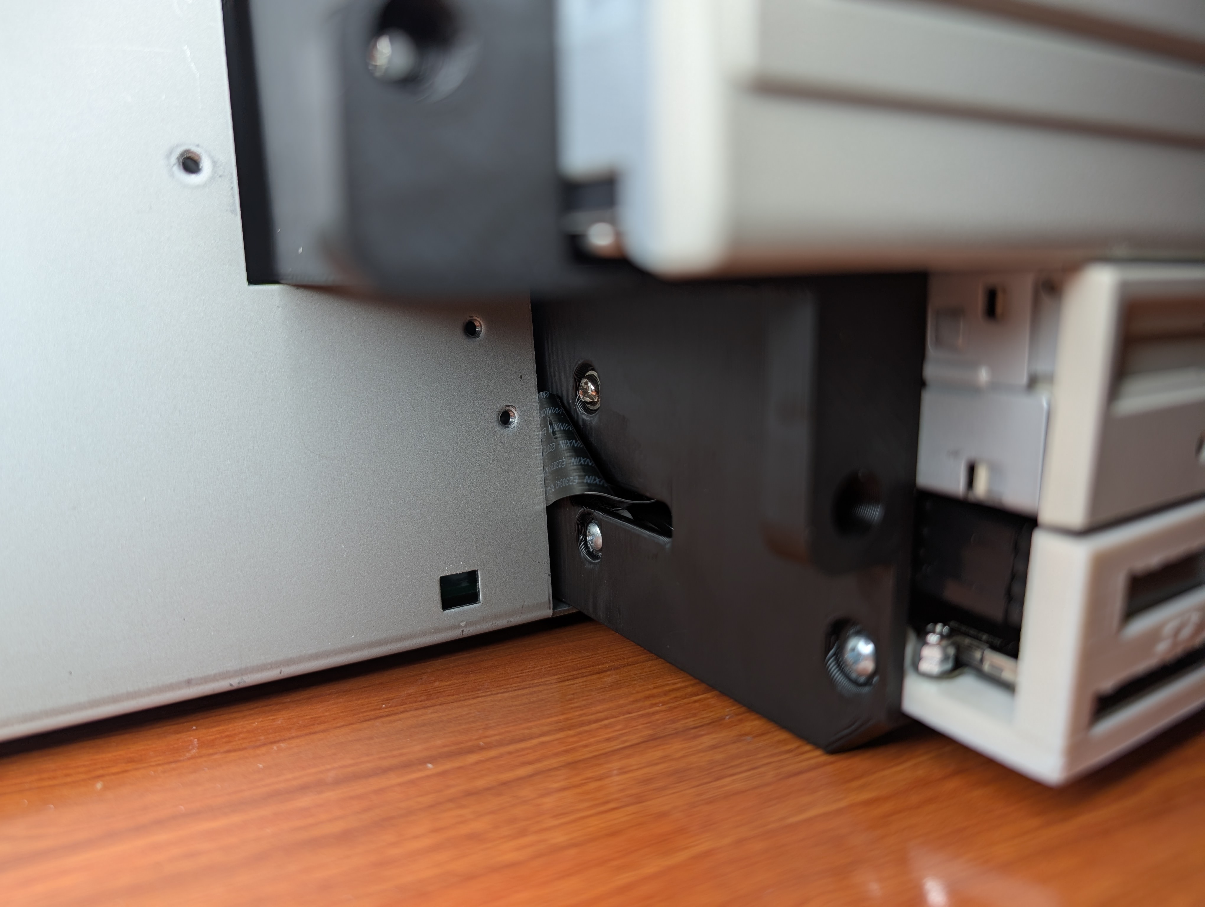 Fitting Gotek with SD card reader to front